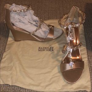 Beautiful Badgley Mischka wedged